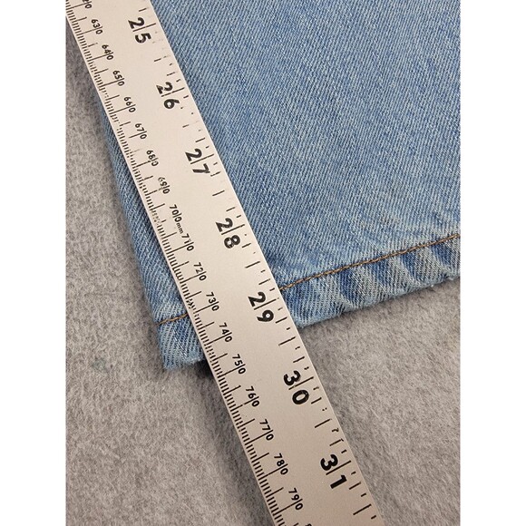 Levis 550 Jeans Mens 29x30 (26x29) Baggy Straight Mid Distressed Cotton Thrashed - Picture 3 of 16